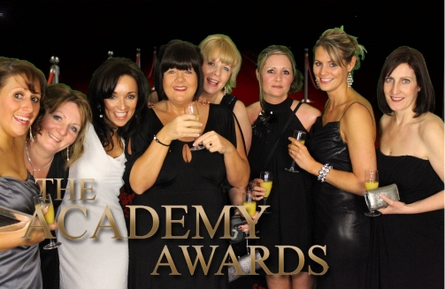 Photo studio Academy Awards backdrop'